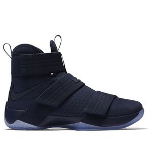 Nike LeBron Soldier Navy Basketball Shoes